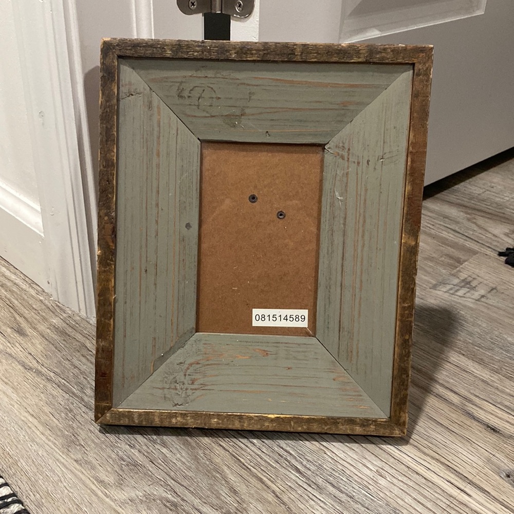 Rustic picture frame